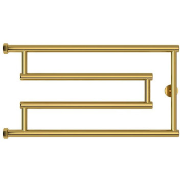 Сунержа High-Tech Полотенцесушитель водяной 65x32h, цвет: золото 03-4051-3265-1