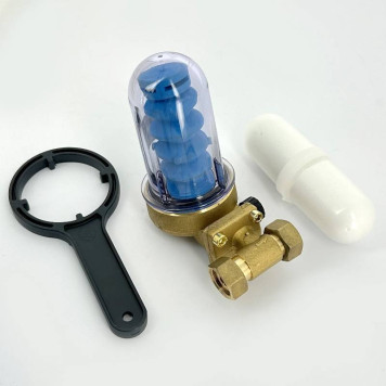 Дозатор DosaPlus 1 2P 1/2 прямой пропорц. с капсулами полифосфата-1