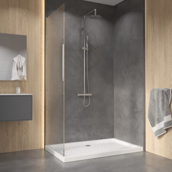 Поддон для душа прямоугольный керамический RGW CR (Глубина 35) 800x1000-9