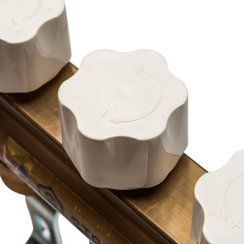 Распределительный коллектор STOUT из латуни без расходомеров 3 вых.-5