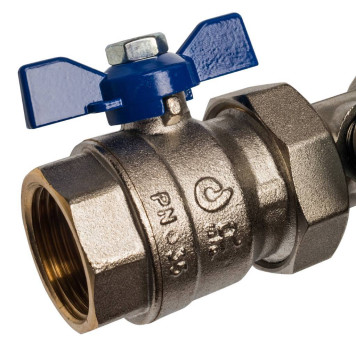 Распределительный коллектор STOUT из латуни без расходомеров 4 вых.-3