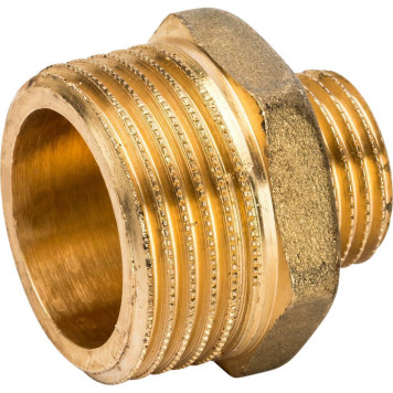 Переходник STOUT НН 1x1/2 для трубопроводов.-2
