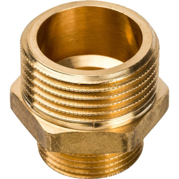 Переходник STOUT НН 1x3/4 для трубопроводов-1