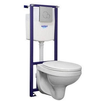 Система инсталл Альфа унитаз+кн/хр сид PP Santeri 1.3815.9.S00.00B.0