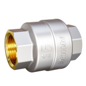 Клапан обратный пружинный латунный шток LD Pride 58.15.В-В в упаковке