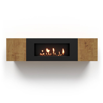 Тумба с биокамином Firelight BFP-P1600 дуб вотан-1