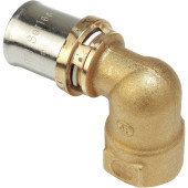 Угольник-пресс Giacomini латунь ВР 20x3/4, RM129Y047