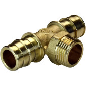 Тройник Giacomini GX НР 20x1/2Mx20, GX153Y034