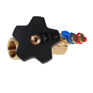 Клапан балансировочный РИДАН MVT-R DN15 ручной, с дренажем-3