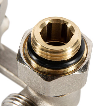 Узел нижнего подключения Royal Thermo угловой 1/2х3/4EK RTE 07.00002А-4