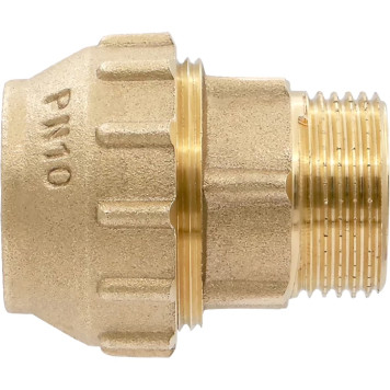 Муфта VIEIR для трубы ПНД S25x3/4M (10) VER370-1