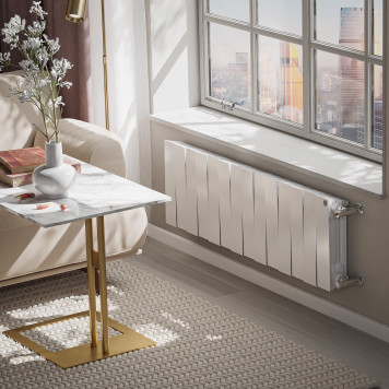 Радиатор биметаллический Royal Thermo PianoForte 300 Белый - 14 секц.-4