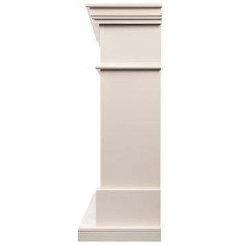 Каминокомплект: Очаг Electrolux EFP/P-3620LS, портал California 42/40/36, молочный-2