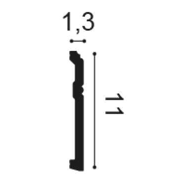 Плинтусы SX105F-2