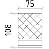 Boheme Royal Cristal Стакан для ванной настольный, цвет: золото 10931-G