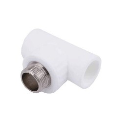 Тройник PP-R бел комб Дн32х3/4 quot; НР PRO VALFEX 10128132-PRO