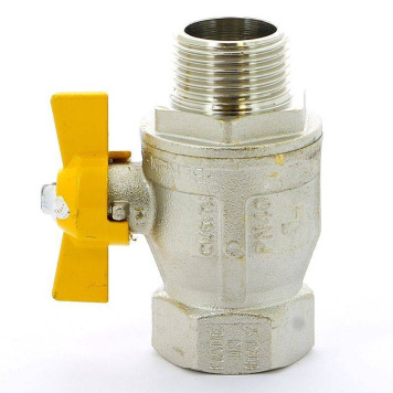 Кран шаровой для газа НВ BERLIN бабочка ITAP 1-3