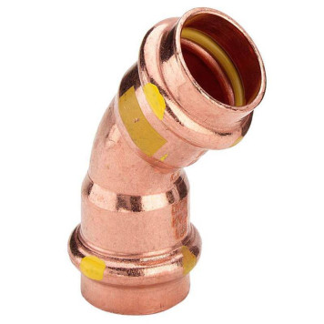 Угол пресс медь Profipress с SC-Contur VIEGA 42 45