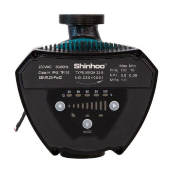 Насос циркуляционный ээ Shinhoo MEGA 25-8 с гайками
