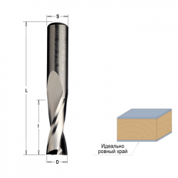 Фреза спиральная монолитная 6x27x70 Z=2 S=8 RH CMT 191.860.11 (191.860.11)