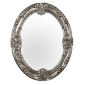 TW Зеркало в раме 86х106см, цвет рамы глянцевое серебро. TW03784arg.brillante