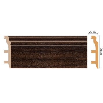 D232-438/14 Плинтус ДМ(100*22*2400 мм)-1