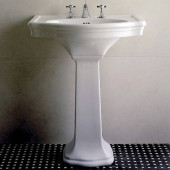 DevonDevon New Etoile Раковина 70х53 см, 3 отв., на пьедестале, цвет: белый. IBLG3FNET,  IBCOLNET