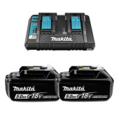 Аккумулятор Makita BL1850B + ЗУ DC18RD (191L75-3)