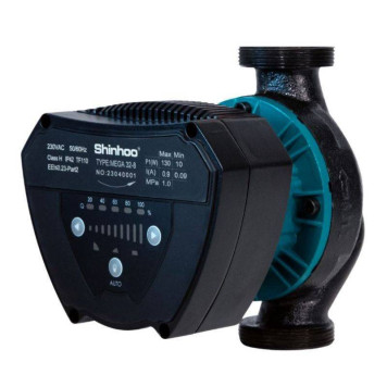 Насос циркуляционный ээ Shinhoo MEGA 40-10F, фланцевый 220В-4