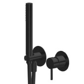 Newform X-STEEL 316 Смеситель для душа, встраиваемый, с ручной душ, шланг 150 см, цвет: PVD Brushed gun metal. 69676EX.59.064