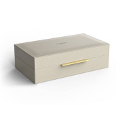 Decor Walther Brownie BOX L Коробка универсальная 30х18х9.5см., искусственная кожа, цвет: песочный. 0939847