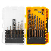 Набор сверл DeWalt 19шт HSS-G металл (1-10) DT70728