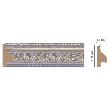 Багет DECOMASTER 230-1610/8 (109*47*2900мм)-1