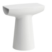 Laufen Home collection Керамическая скульптура 38х20х42см., BABOON, напольная, цвет: белый матовый. 8.7026.1.757.000.1
