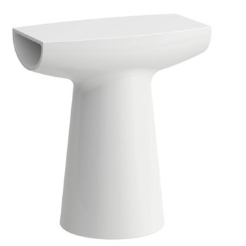 Laufen Home collection Керамическая скульптура 38х20х42см., BABOON, напольная, цвет: белый матовый. 8.7026.1.757.000.1
