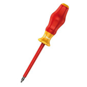 Изолированная отвёртка Wera Pozidriv PZ 0x80 мм (05031610001) VDE 1165 i