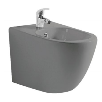 Биде, Splendy, Light, подвесной, шгв 370-525-320, цвет-серый матовый