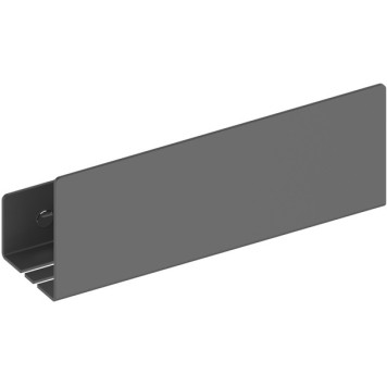 24952370000 UNIVERSALARTIKEL Полочка для душа 320x120x90 mm, черный матовый 24952370000