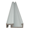 Профиль алюминиевый T-Track 45x12,7, 1,5 м, без разметки, (ДБ-00000716)