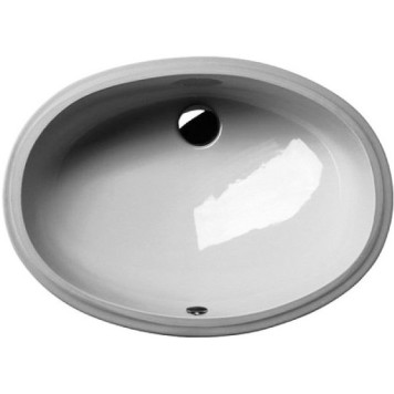 6069B003-0012 Раковина Arkitekt, встраиваемая снизу, 52 см, цвет белый 6069B003-0012