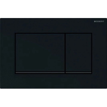 115.883.DW.1 Клавиша смыва Sigma 30, двойной смыв, к 111.300/350/361/362/380/390/796 черн глянц, черн мат 115.883.DW.1