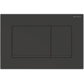 115.883.16.1 Клавиша смыва Sigma 30, двойной смыв,к 111.300/350/361/362/380/390/796 черный матовый лак, легко чистящееся покрытие, черный 115.883.16.1