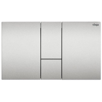 773274 Prevista Панель смыва для унитазов Visign for Style 24, пластик, матовый хром, модель 8614.1 773274