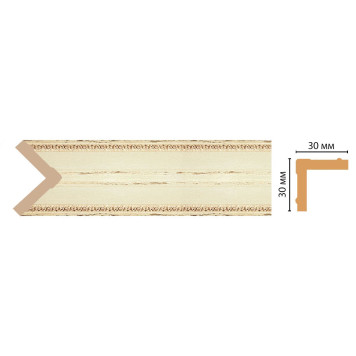 Угол DECOMASTER 116-1028 ДМ (30*30*2400 мм)-1