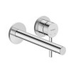 Duravit Circle Смеситель для раковины, настенный, цвет: хром. CE1070004C10
