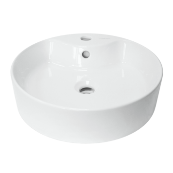 BEST SHELF Умывальник накладной 43 см ВКС Белый S1 (WB.CT/Best/43-C.Shelf/WHT.G/S1) WB.CT/Best/43-C.Shelf/WHT.G/S1