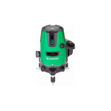 Комплект Лазерный уровень INSTRUMAX Constructor 4D GREEN+Штатив телескопический с резьбой 1/4 (5/8) дюйма INSTRUMAX TR-120-9