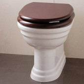 DevonDevon Classica, Унитаз напольный 52.5х36см, цвет: белый. IBWCCLN