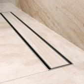 Душевой лоток BETTOSERB Compact Line 650 ; Дизайн-вставка: двухсторонняя (матовый хром / полая под плитку). Рамка: металл матовый хром
Минимальная высота монтажа 52 мм, выход Ø50 мм, поворот базы 360
Пропускная способность до 100л/мин без сухого затвора