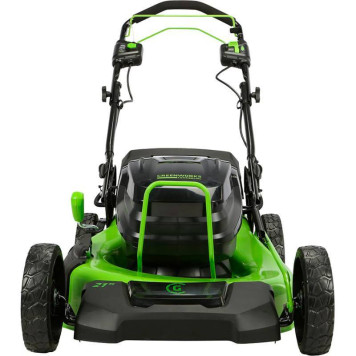 Газонокосилка аккумуляторная самоходная Greenworks 82V,51 см,б/щ (без АКБ и ЗУ)-3
